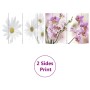 Folding divider screen 217x170 cm flowers by vidaXL, Room dividers - Ref: Foro24-240481, Price: 154,67 €, Discount: %