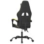 Schwarz-goldener Gaming-Stuhl aus Kunstleder von vidaXL, Gaming-Stühle - Ref: Foro24-3143844, Preis: 122,99 €, Rabatt: %