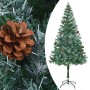 Árbol de Navidad glaseado con piñas 180 cm de vidaXL, Arboles de navidad - Ref: Foro24-60178, Precio: 44,88 €, Descuento: %