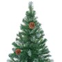 Árbol de Navidad glaseado con piñas 180 cm de vidaXL, Arboles de navidad - Ref: Foro24-60178, Precio: 44,88 €, Descuento: %