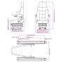 Asiento de tractor con suspensión de vidaXL, Accesorios y piezas para tractores - Ref: Foro24-210158, Precio: 353,32 €, Descu...