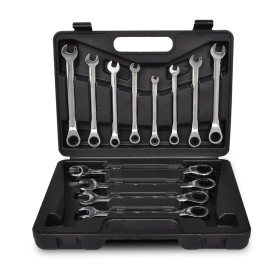 Ratchet wrench set 12 units by vidaXL, wrenches - Ref: Foro24-140269, Price: 47,99 €, Discount: %