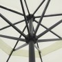 White aluminum parasol 500 cm by vidaXL, Umbrellas - Ref: Foro24-40301, Price: 280,54 €, Discount: %