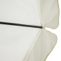 Sombrilla aluminio blanco 500 cm de vidaXL, Sombrillas - Ref: Foro24-40301, Precio: 280,54 €, Descuento: %