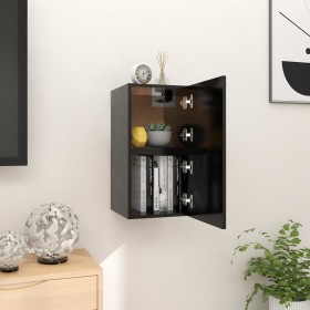 Wall living room furniture 2 pcs black 30.5x30x30 cm by vidaXL, TV Furniture - Ref: Foro24-804485, Price: 58,26 €, Discount: %