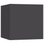 Muebles de salón de pared 2 uds gris 30,5x30x30 cm de vidaXL, Muebles TV - Ref: Foro24-804488, Precio: 53,07 €, Descuento: %