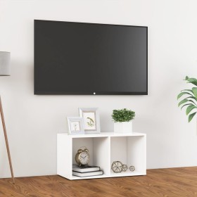 White plywood TV cabinet 72x35x36.5 cm by vidaXL, TV Furniture - Ref: Foro24-805525, Price: 38,08 €, Discount: %