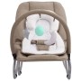 Taupegrauer Babyschaukelstuhl aus Stahl von vidaXL, Schaukelstühle und Babystühle - Ref: Foro24-10255, Preis: 112,08 €, Rabat...