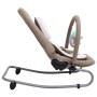 Rocking baby swing in gray taupe steel by vidaXL, Rocking chairs and baby chairs - Ref: Foro24-10255, Price: 112,08 €, Discou...