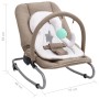 Taupegrauer Babyschaukelstuhl aus Stahl von vidaXL, Schaukelstühle und Babystühle - Ref: Foro24-10255, Preis: 112,08 €, Rabat...