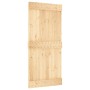 Puerta corredera con herrajes madera maciza de pino 95x210 cm de vidaXL, Puertas - Ref: Foro24-3202990, Precio: 169,92 €, Des...