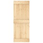 Sliding door with solid pine wood fittings 80x210 cm by vidaXL, Doors - Ref: Foro24-3203047, Price: 146,70 €, Discount: %