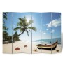 Faltbarer Raumteiler Beach 217x170 cm von vidaXL, Raumteiler - Ref: Foro24-240480, Preis: 133,77 €, Rabatt: %