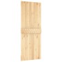 Sliding door with solid pine wood fittings 80x210 cm by vidaXL, Doors - Ref: Foro24-3203125, Price: 166,67 €, Discount: %