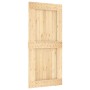 Sliding door with solid pine wood fittings 95x210 cm by vidaXL, Doors - Ref: Foro24-3203149, Price: 186,52 €, Discount: %