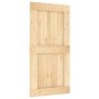 Sliding door with solid pine wood fittings 100x210 cm by vidaXL, Doors - Ref: Foro24-3203150, Price: 195,80 €, Discount: %