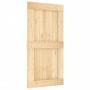 Sliding door with solid pine wood fittings 100x210 cm by vidaXL, Doors - Ref: Foro24-3203265, Price: 201,24 €, Discount: %