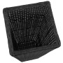 Black Synthetic Rattan Flowerbed Set 3 Pieces by vidaXL, Pots and planters - Ref: Foro24-40534, Price: 81,30 €, Discount: %