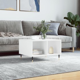 White plywood coffee table 60x50x36.5 cm by vidaXL, Coffee table - Ref: Foro24-830532, Price: 43,77 €, Discount: %