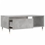 Concrete gray plywood coffee table 90x50x36.5 cm by vidaXL, Coffee table - Ref: Foro24-830560, Price: 62,29 €, Discount: %