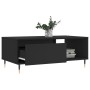 Mesa de centro madera contrachapada negro 90x50x36,5 cm de vidaXL, Mesas de centro - Ref: Foro24-830557, Precio: 62,99 €, Des...