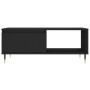 Mesa de centro madera contrachapada negro 90x50x36,5 cm de vidaXL, Mesas de centro - Ref: Foro24-830557, Precio: 62,99 €, Des...