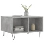 Mesa de centro madera contrachapada gris hormigón 60x50x36,5 cm de vidaXL, Mesas de centro - Ref: Foro24-830544, Precio: 41,6...