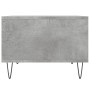 Mesa de centro madera contrachapada gris hormigón 60x50x36,5 cm de vidaXL, Mesas de centro - Ref: Foro24-830544, Precio: 41,6...