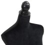 Maniquí de busto de mujer de modista negro de vidaXL, Galanes de noche - Ref: Foro24-30028, Precio: 108,43 €, Descuento: %