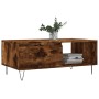 Smoked oak plywood coffee table 90x50x36.5 cm by vidaXL, Coffee table - Ref: Foro24-830569, Price: 59,39 €, Discount: %