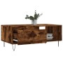 Smoked oak plywood coffee table 90x50x36.5 cm by vidaXL, Coffee table - Ref: Foro24-830569, Price: 59,39 €, Discount: %