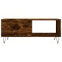 Smoked oak plywood coffee table 90x50x36.5 cm by vidaXL, Coffee table - Ref: Foro24-830569, Price: 59,39 €, Discount: %