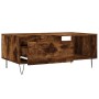 Smoked oak plywood coffee table 90x50x36.5 cm by vidaXL, Coffee table - Ref: Foro24-830569, Price: 59,39 €, Discount: %