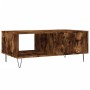 Smoked oak plywood coffee table 90x50x36.5 cm by vidaXL, Coffee table - Ref: Foro24-830569, Price: 59,39 €, Discount: %