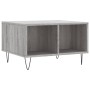 Mesa de centro madera contrachapada gris Sonoma 60x50x36,5 cm de vidaXL, Mesas de centro - Ref: Foro24-830546, Precio: 43,99 ...