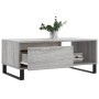 Sonoma graues Sperrholz Couchtisch 90x50x36,5 cm von vidaXL, Couchtisch - Ref: Foro24-830578, Preis: 64,51 €, Rabatt: %