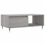 Mesa de centro madera contrachapada gris Sonoma 90x50x36,5 cm de vidaXL, Mesas de centro - Ref: Foro24-830562, Precio: 62,51 ...