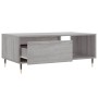 Mesa de centro madera contrachapada gris Sonoma 90x50x36,5 cm de vidaXL, Mesas de centro - Ref: Foro24-830562, Precio: 62,51 ...