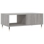 Mesa de centro madera contrachapada gris Sonoma 90x50x36,5 cm de vidaXL, Mesas de centro - Ref: Foro24-830562, Precio: 62,51 ...