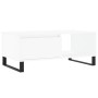 Mesa de centro madera contrachapada blanco 90x50x36,5 cm de vidaXL, Mesas de centro - Ref: Foro24-830572, Precio: 69,49 €, De...