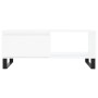 Mesa de centro madera contrachapada blanco 90x50x36,5 cm de vidaXL, Mesas de centro - Ref: Foro24-830572, Precio: 69,49 €, De...