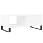 Mesa de centro madera contrachapada blanco 90x50x36,5 cm de vidaXL, Mesas de centro - Ref: Foro24-830572, Precio: 69,49 €, De...