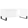 Glossy white plywood coffee table 90x50x36.5 cm by vidaXL, Coffee table - Ref: Foro24-830574, Price: 53,24 €, Discount: %