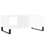 Glossy white plywood coffee table 90x50x36.5 cm by vidaXL, Coffee table - Ref: Foro24-830574, Price: 53,24 €, Discount: %