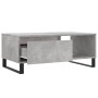 Couchtisch aus betongrauem Sperrholz, 90 x 50 x 36,5 cm von vidaXL, Couchtisch - Ref: Foro24-830576, Preis: 64,72 €, Rabatt: %