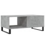 Mesa de centro madera contrachapada gris hormigón 90x50x36,5 cm de vidaXL, Mesas de centro - Ref: Foro24-830576, Precio: 64,6...