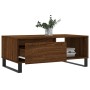 Mesa de centro madera contrachapada marrón roble 90x50x36,5 cm de vidaXL, Mesas de centro - Ref: Foro24-830579, Precio: 67,99...