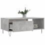 Concrete gray plywood coffee table 90x50x36.5 cm by vidaXL, Coffee table - Ref: Foro24-830568, Price: 58,99 €, Discount: %