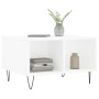 Mesa de centro madera contrachapada blanco 60x50x36,5 cm de vidaXL, Mesas de centro - Ref: Foro24-830540, Precio: 42,74 €, De...