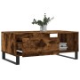 Couchtisch aus geräuchertem Eichensperrholz, 90 x 50 x 36,5 cm von vidaXL, Couchtisch - Ref: Foro24-830577, Preis: 62,87 €, R...